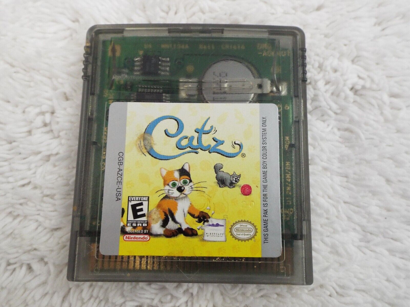 Game Boy Color - CATZ - Cartridge Only - Authentic & Works
