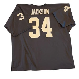 Authentic Bo Jackson Mitchell Ness Size 64 5XL Throwback 1990 Raiders Jersey - Picture 1 of 7