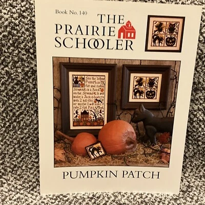 RARE!!! The Prairie Schooler “PUMPKIN PATCH” NO. 140 Cross Stitch 2007 - Image 1 of 3