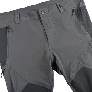 Decathlon FORCLAZ Trek 900 Pants Men's L/XL (40x32) Hiking Dark Grey Performance - Picture 1 of 10