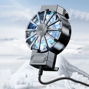 Phone Back Radiator with Rgb Light Rapid Cooling Rapid Refrigeration Phone Back - Afbeelding 1 van 10