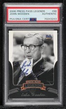 2006-07 Press Pass Legends Auto John Wooden #68 PSA Authentic PSA/DNA Cert HOF