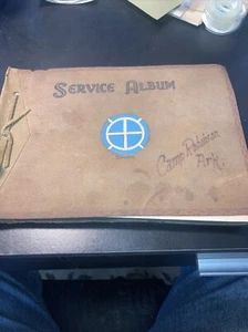 Vintage service album with several photographs - Picture 1 of 16