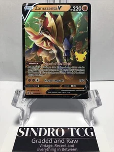 Pokemon Celebrazioni Zamazenta V 018/025 Ultra Rara Holo - Foto 1 di 3