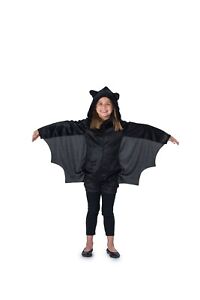 Dress-Up-America Bat Costume for Kids - Girls Black Bat Jumpsuit Romper 
