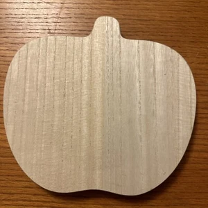 Wood Pumpkin Lazy Susan Pressed Board 10x9 in - Picture 1 of 3