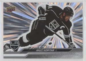 2023-24 Upper Deck Series 1 Outburst Silver Anze Kopitar #82