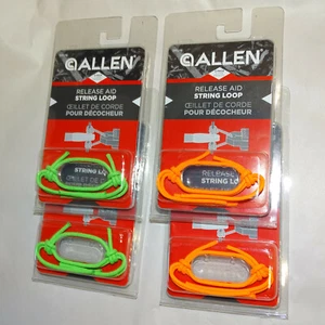 Allen Release Aid Cuerda Lazo Naranja y Verde Lote de 4 Paquetes de 3 (12 Cuerdas) - Imagen 1 de 3
