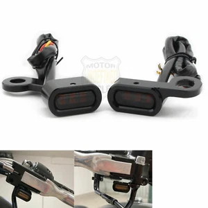 LED Turn Signal Light Handlebar Blinker Indicators Lamp For Harley Sportster XL  - Imagen 1 de 8