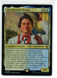 Magic The Gathering - Dr. Who - Extended Art - FOIL - The Seventh Doctor - Picture 1 of 2