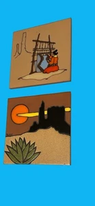 2er Set Southwestern Keramik Untersetzer Fliesen 6x6 Küche oder Wandkunst Dekor - Bild 1 von 4