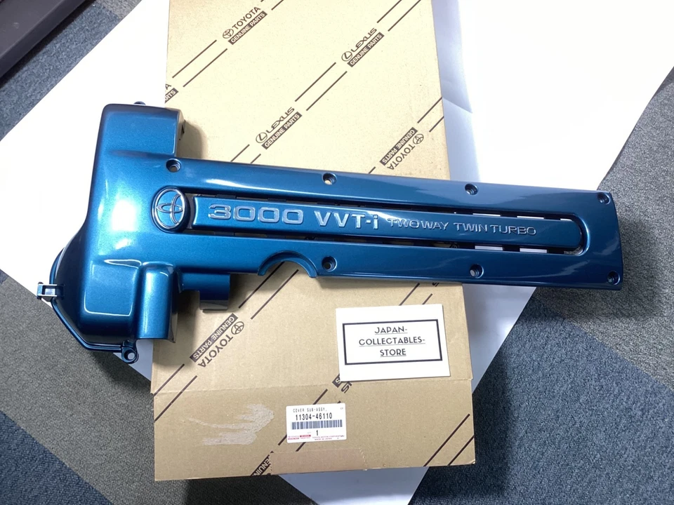 Cubierta de cabeza de correa de distribución genuina Toyota JZA80 Supra JZS161 Aristo 2JZ VVT-I fabricante de equipos originales Foto 1 de 2