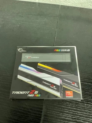 G.SKILL Trident Z5 Neo RGB 64GB (2 x 32GB) 288-Pin PC RAM DDR5 6000 Memory - Image 1 of 4