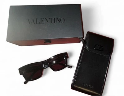 Valentino Shades Black with Leather Case and Accessories  very lightly used - Image 1 of 4