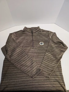 Green Bay Packers Antigua Long Sleeved 1/4 Zip Insulated Shirt. XL. - Picture 1 of 8