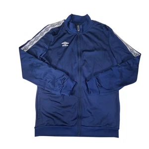Umbro Diamond Track Jacket Boys XL Blue Full Zip Active Wear Soccer - Picture 1 of 7