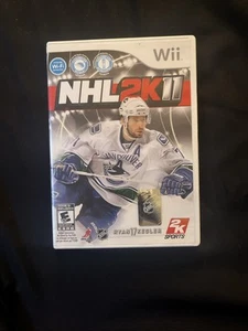 NHL 2K11 (Nintendo Wii, 2010) + MANUAL - Picture 1 of 3
