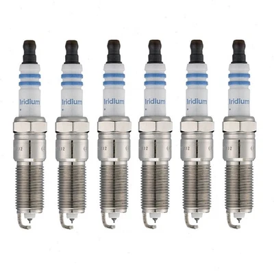 6 bujías de iridio dobles Bosch para GMC Acadia 2007-2016 3,6 L V6 gp Foto 1 de 4