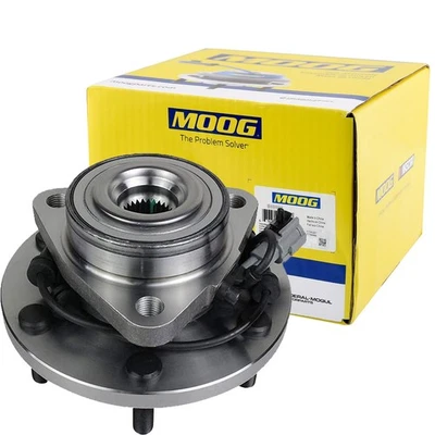 Conjunto de cojinete y buje de rueda delantera Moog-515066 para Nissan Titan 2004-2007 Foto 1 de 4