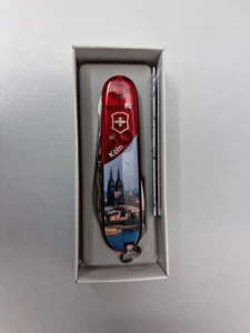 Victorinox Taschenwerkzeug Climber Rot Transparent Köln 1.3703.TE10 - Bild 1 von 3