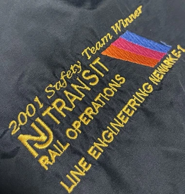 老式 2001 年 NJ Transit Rail Operations - 夹克 - XXL — 第 1/4 张图片