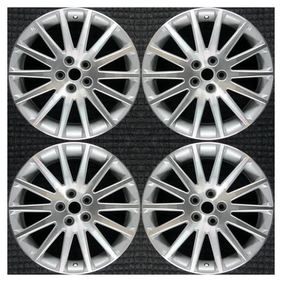 Set 2007 2008 2009 2010 Saturn Aura OEM Factory 19149986 18 OE Wheels Rims 7048 - Image 1 of 4
