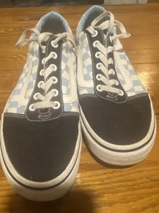 Vans Skate Sneaker blau kariert Herren 8,5 Damen 10 - Bild 1 von 7