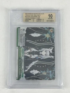 2022 Weiss Schwarz Hololive The Fox of Possibility RRR BGS 10 PRISTINE - Picture 1 of 2