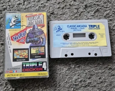 ZX Spectrum 48k 128k Cassette Games  Alternative inc Space invaders  - Image 1 of 4