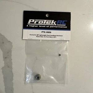 Engranaje de piñón de aluminio anodizado duro ligero ProTek RC 48P (diámetro de 3,17 mm) 19T - Imagen 1 de 1