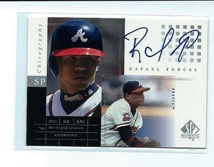 2000 SP Authentic CHIROGRAPHY   AUTO  Rafael Furcal  Card  # RF - Picture 1 of 1