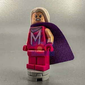 NEW Magento Authentic LEGO Marvel X-men Minifigure Mutants 76281 Erik Lehnsherr - Picture 1 of 4