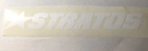Stratos Marine Boats Logo Decalcomania Vinile Qualità Adesivo Esterno Barca - Foto 1 di 1