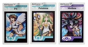 Raro Kid Icarus Uprising Promo Pack AR Idol Promo 3 Cartas Prototipo GameStop NUEVO - Imagen 1 de 3