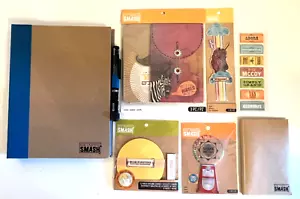 NEW Blue Folio Bundle SMASH K & COMPANY Scrapbooking JOURNAL - Picture 1 of 11