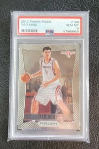 2012 Panini Prizm Basketball #198 Yao Ming PSA 10 - Picture 1 of 2