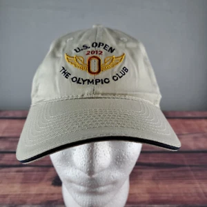 Cappello uomo US Open 2012 kaki regolabile strapback berretto logo ricamato USGA - Foto 1 di 12