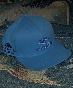NEW ONE TEN PRO ATHLETE Golf Cap Hat COBRA RICKIE FOWLER Adjustable Azure Blue - Picture 1 of 10