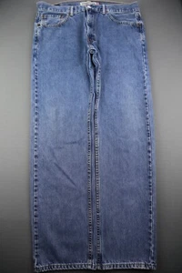 Men's 2011 Levi's 505 Jeans Straight Fit Medium Wash Size 33x32 (Msr 34x31) - Picture 1 of 9