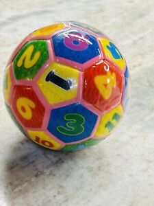 School Education Colourful Numbers/Colors Foam Ball 6”-Kids