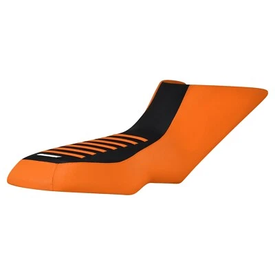 Cubierta de asiento Bombardier DS650 2000-2007 NARANJA/NEGRO/NARANJA #258 Foto 1 de 4