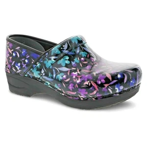 Zuecos de charol con flores Dansko XP 2.0 para mujer TALLA 42 (US 11.5/12M)  - Imagen 1 de 12