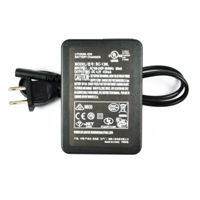 AC Adapter for Casio EX-ZR200 ZR400 ZR300 ZR410 ZR700 ZR1000 Camera Charger  - Image 1 of 2