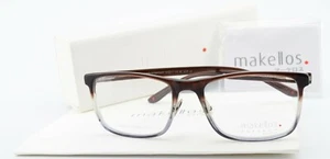 MAKELLOS Potsdam Brille ME5039 53-17 145 Grandson Collection Akiyama T. Brown - Picture 1 of 11