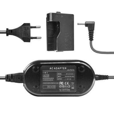 Netzteil mit Akkuadapter für Canon EOS 1100D 1200D 1300D Rebel T3 T5 Kiss X50 - Bild 1 von 4