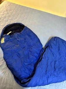 ULTRALITE Marmot 3 Season 25 Degree Nighthawk Goose Down Sleeping Bag USA Made - Picture 1 of 7
