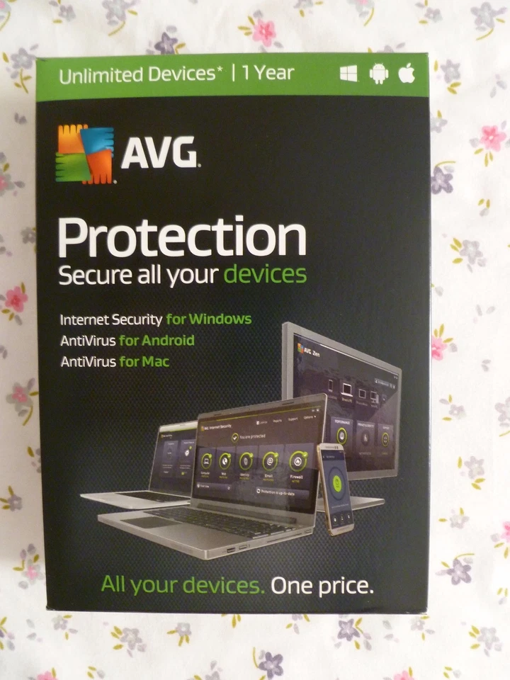 全新 AVG Protection 2017 - Unlimited Devices 1 年保护 — 第 1/1 张图片