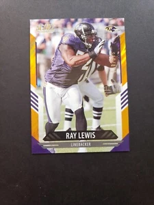 2021 Score Ray Lewis 93 orange Lava Parallel /575 - Picture 1 of 4