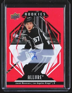 2022-23 Allure Jacob Moverare red rainbow auto #130 - Kings - Bild 1 von 3