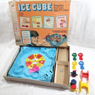 Ice Cube Boardgame Milton Bradley 1972 icecube board game cubes melt - Image 1 of 4